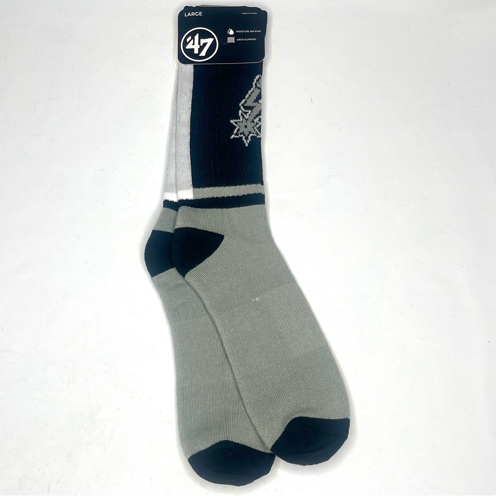 San Antonio Spurs athletic crew socks